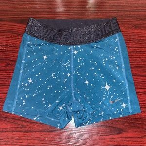 Nike pro spandex shorts